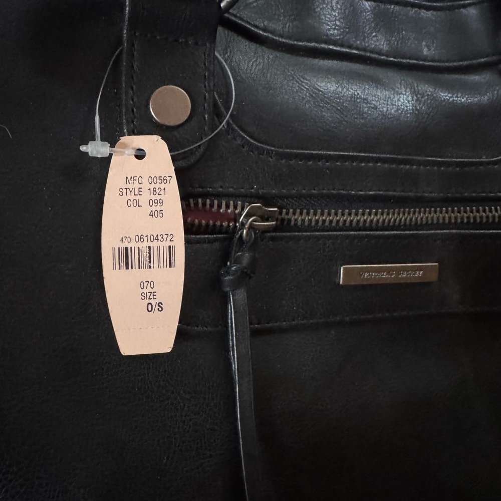 Vintage Victoria’s Secret Leather Black Bag - Picture 2 of 6